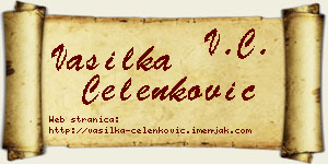 Vasilka Čelenković vizit kartica